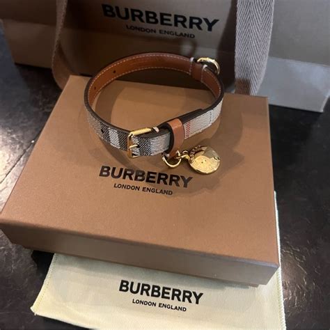 burberry dog bag dispenser|burberry dog collars.